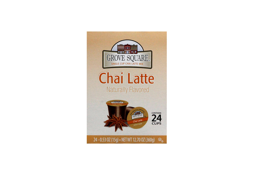 Grove Square Single Serve Chai Latte-13.12 oz.-4/Case