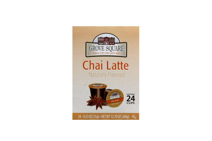 Grove Square Single Serve Chai Latte-13.12 oz.-4/Case