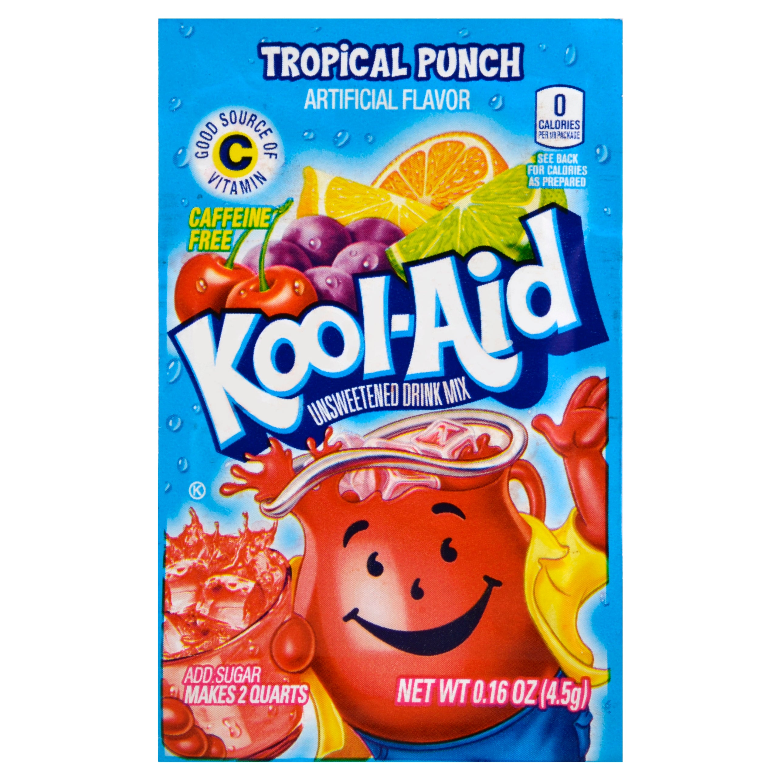 Kool-Aid Tropical Punch Beverage-0.16 oz.-192/Case MPN