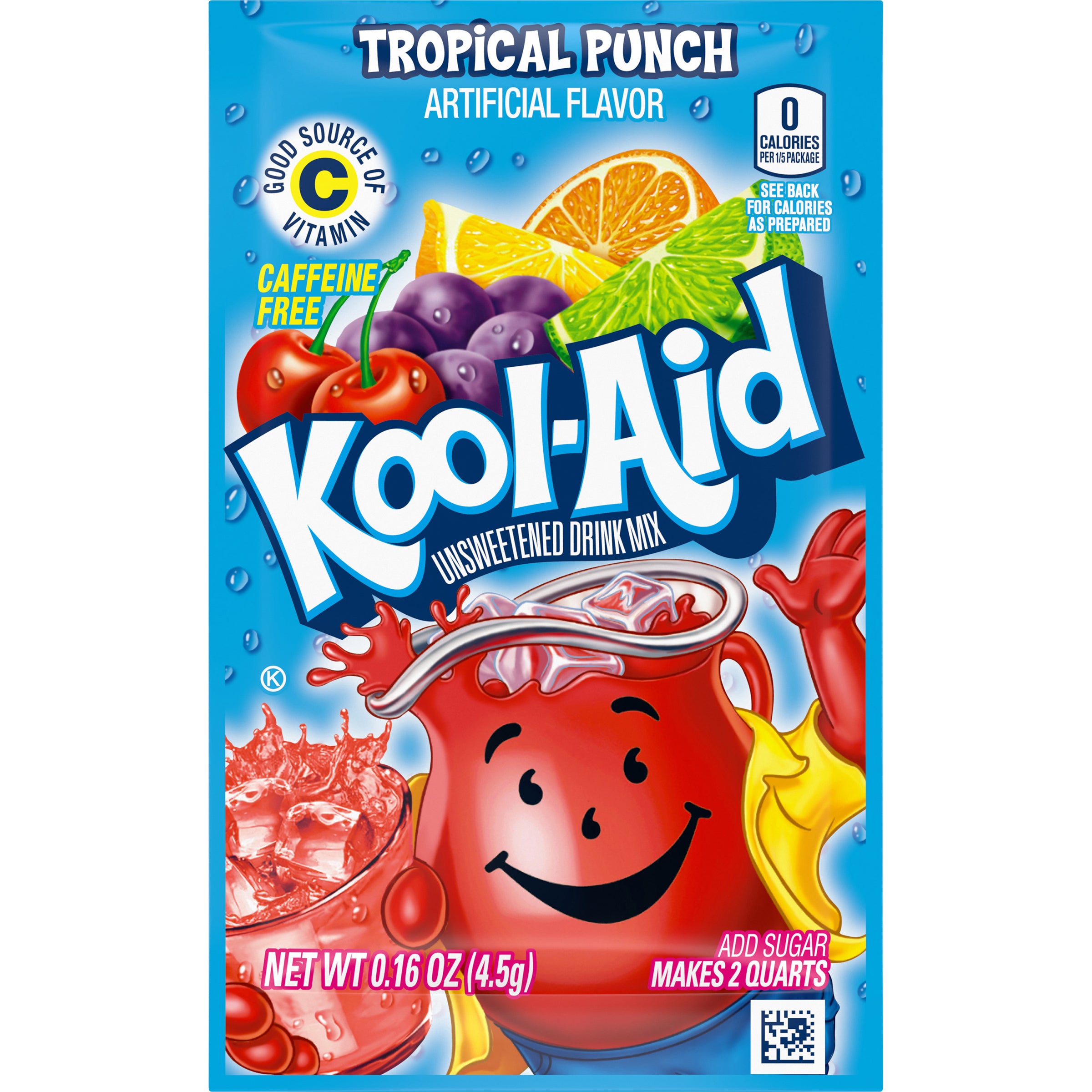 Kool-Aid Tropical Punch Beverage-0.16 oz.-192/Case MPN