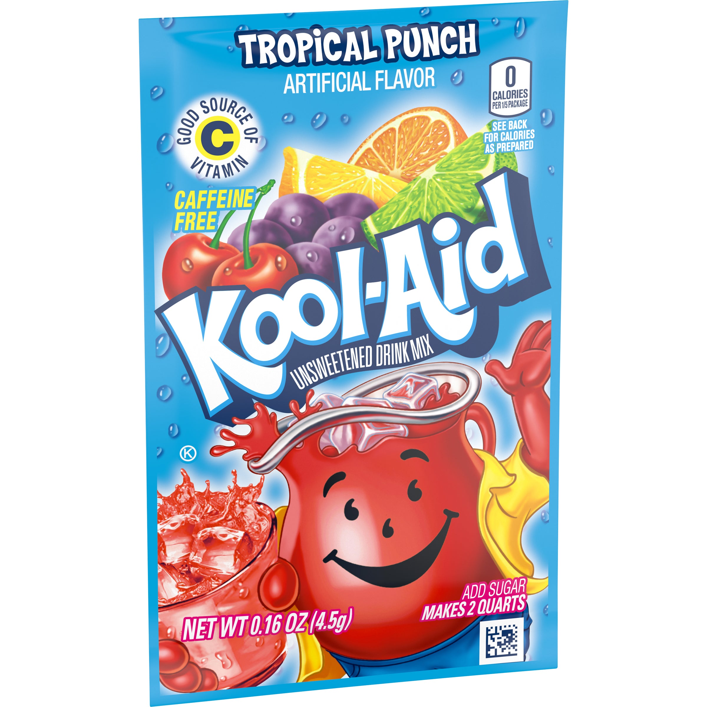 Kool-Aid Tropical Punch Beverage-0.16 oz.-192/Case MPN