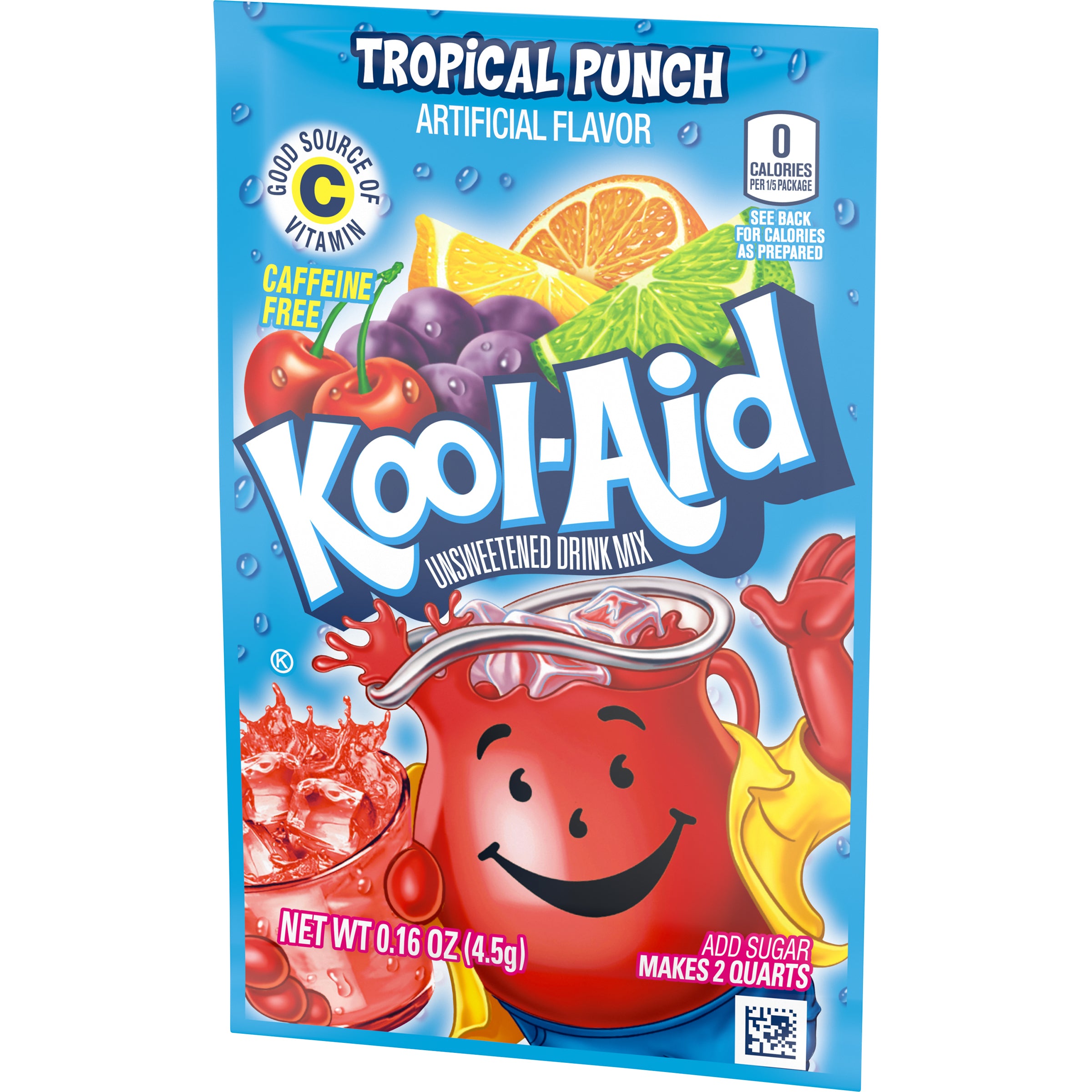Kool-Aid Tropical Punch Beverage-0.16 oz.-192/Case MPN