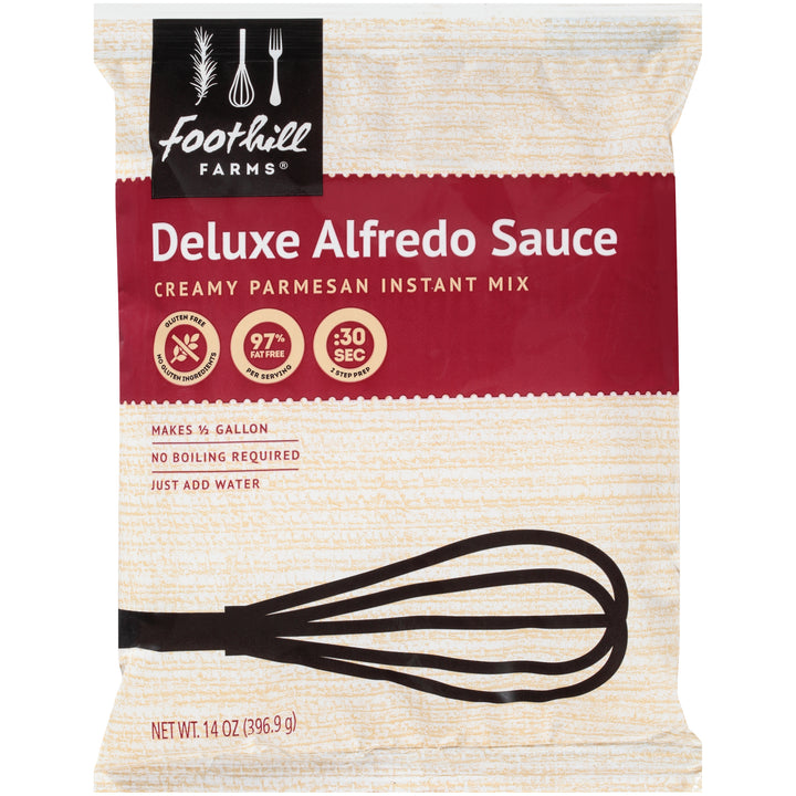 Foothill Farms Deluxe Alfredo Sauce-14 oz.-8/Case