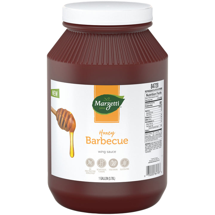 Marzetti Honey Wing Bbq Sauce Bottle-1 Gallon-4/Case