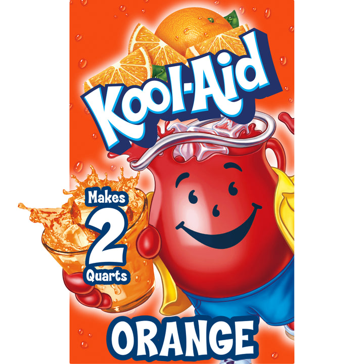 Kool-Aid Orange Beverage-0.15 oz.-192/Case