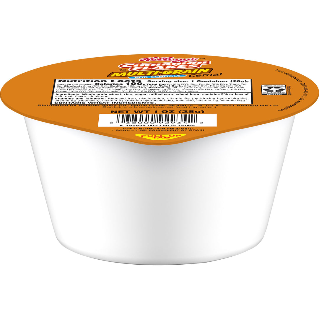 Kellogg's Multi Grain Cinnamon Frosted Flakes Cereal-1 oz.-96/Case