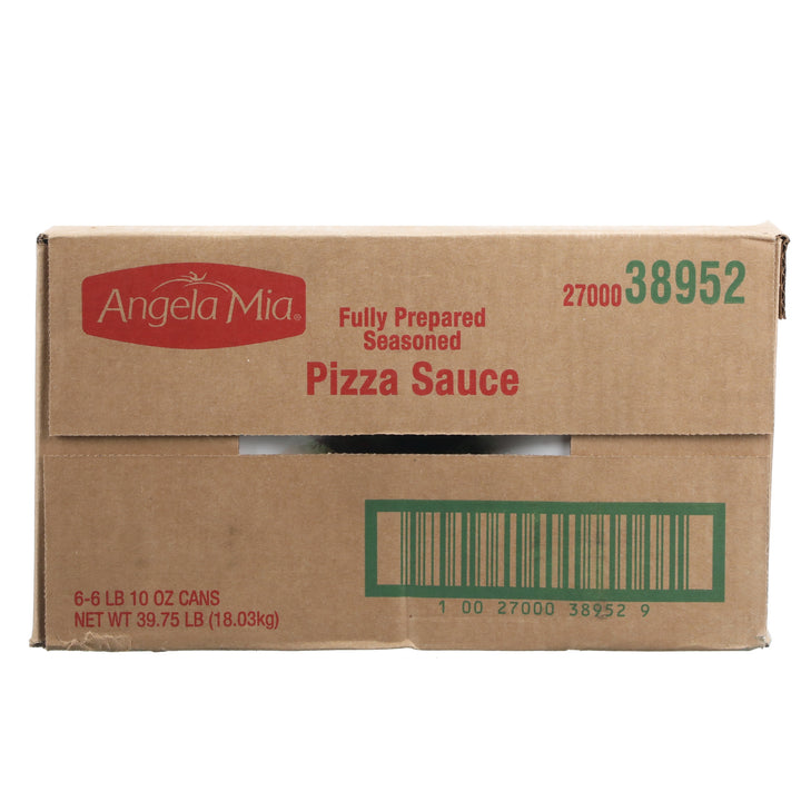 Angela Mia Fully Prepared Seasoned Pizza Sauce-106 oz.-6/Case
