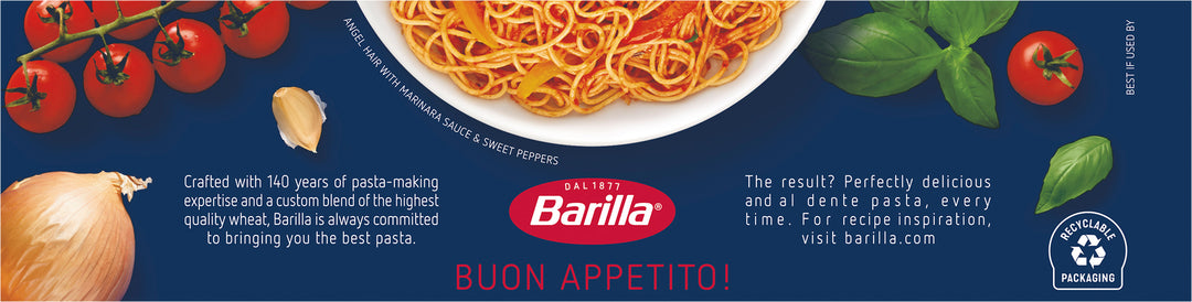 Barilla Angel Hair Capellini Pasta-16 oz.-20/Case