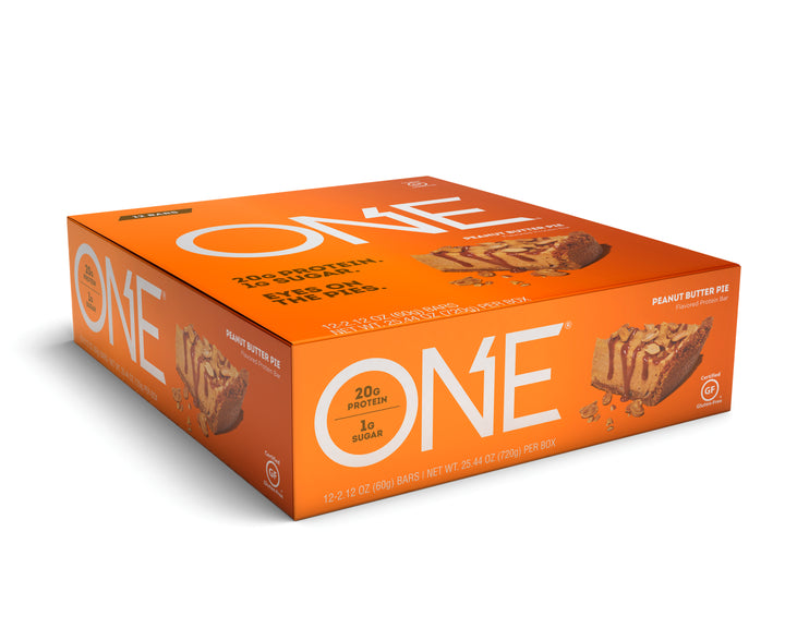 One Brand Peanut Butter Pie Bar-2.12 oz.-12/Box-6/Case