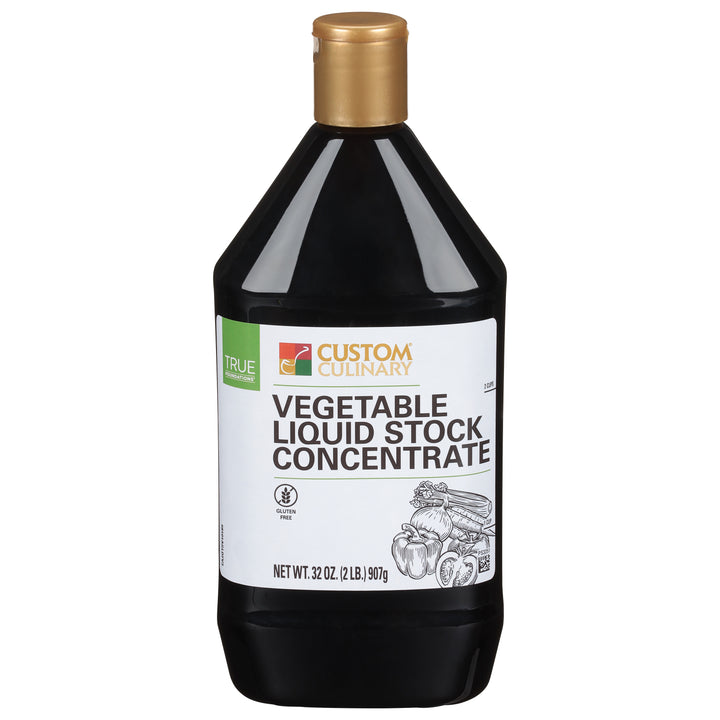 Gold Label No Msg Added Gluten Free Liquid Vegetable Stock Concentrate-2 lb.-6/Case