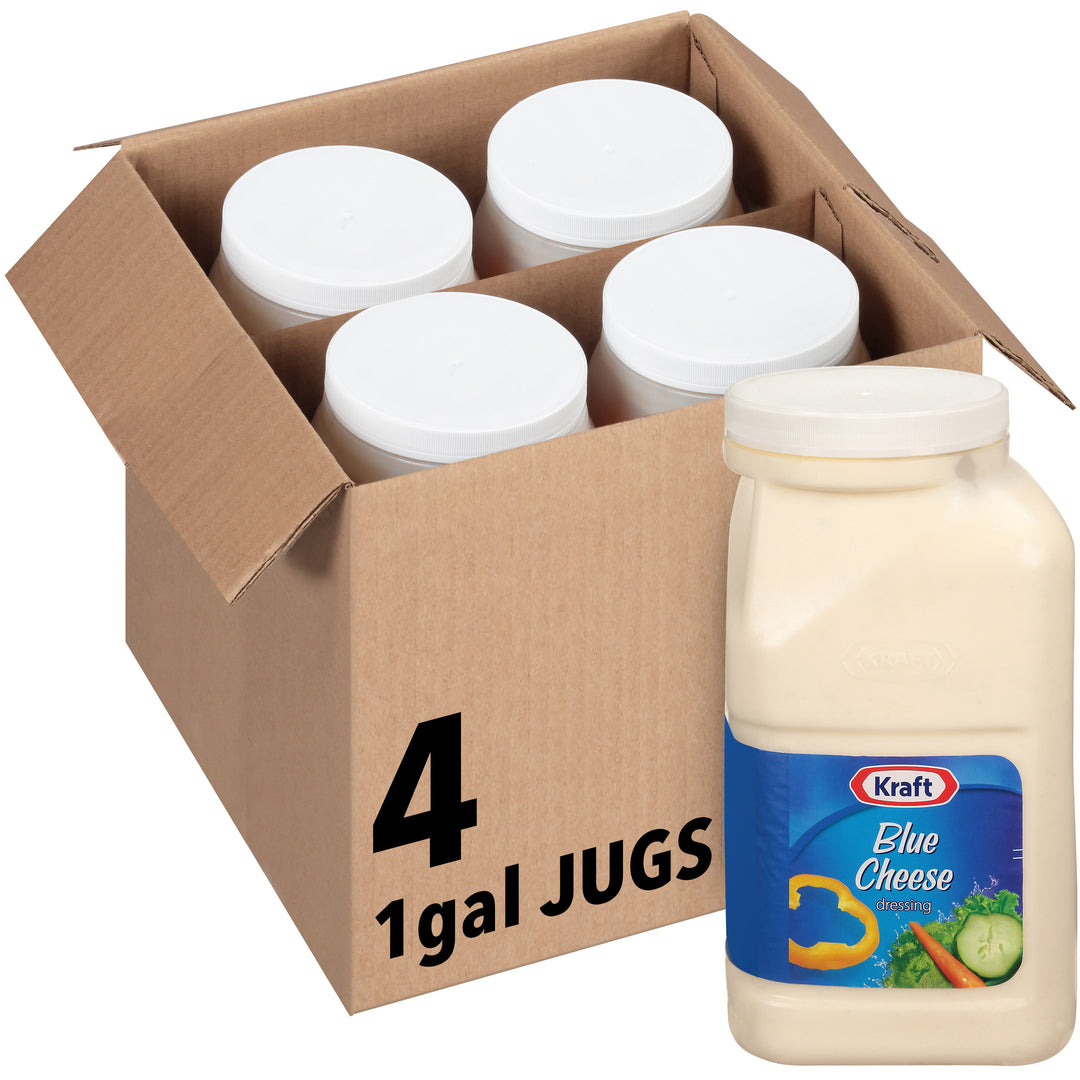 kraft blue cheese dressing Kraft Dressing, 1 Bottle, for Salads and Dipping, Chunky Blue Cheese, No High-Fructose Corn Syrup, No Artificial Flavors, 16 oz