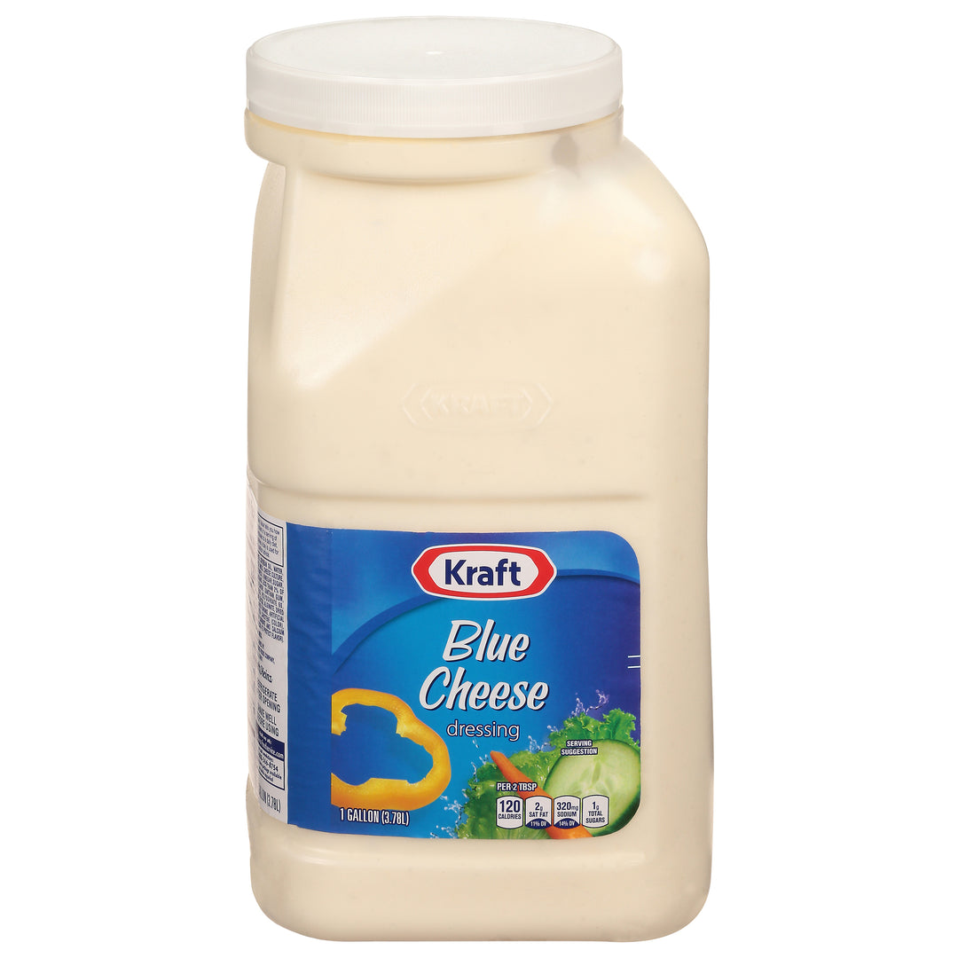 Kraft Blue Cheese Dressing Bulk-1 Gallon-4/Case MPN# 10021000648860 Round Eye Supply Kraft Blue Cheese Dressing Bulk-1 Gallon-4/Case MPN# 10021000648860 Round Eye Supply