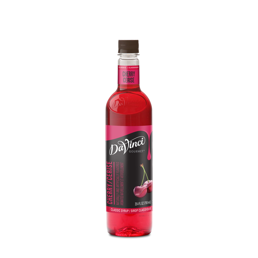 Davinci Gourmet Syrup Cherry Flavored-750 Milliliter-4/Case