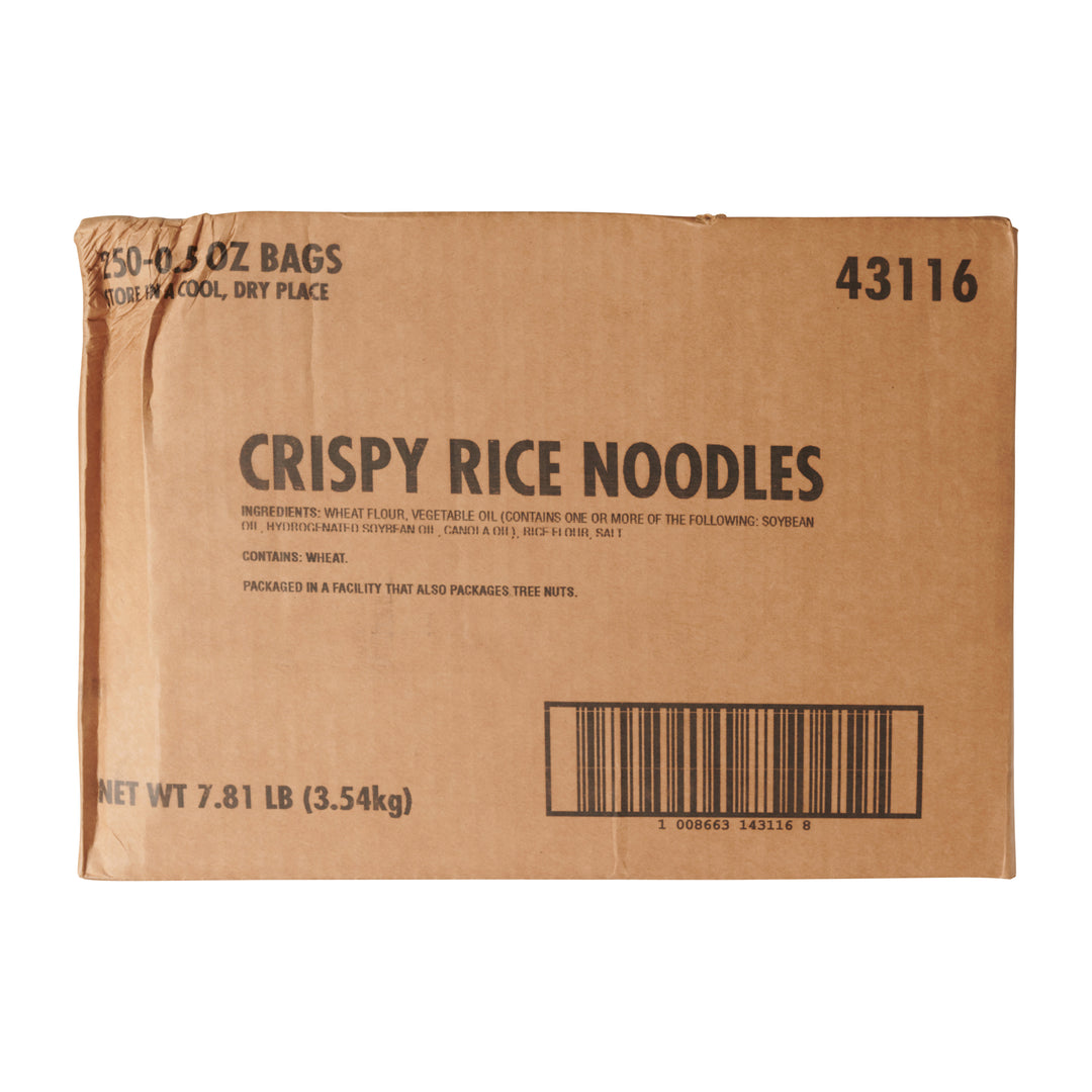 Sugar Foods Noodle Crispy Rice Salad Topping Single Serve-0.5 oz.-250/Case