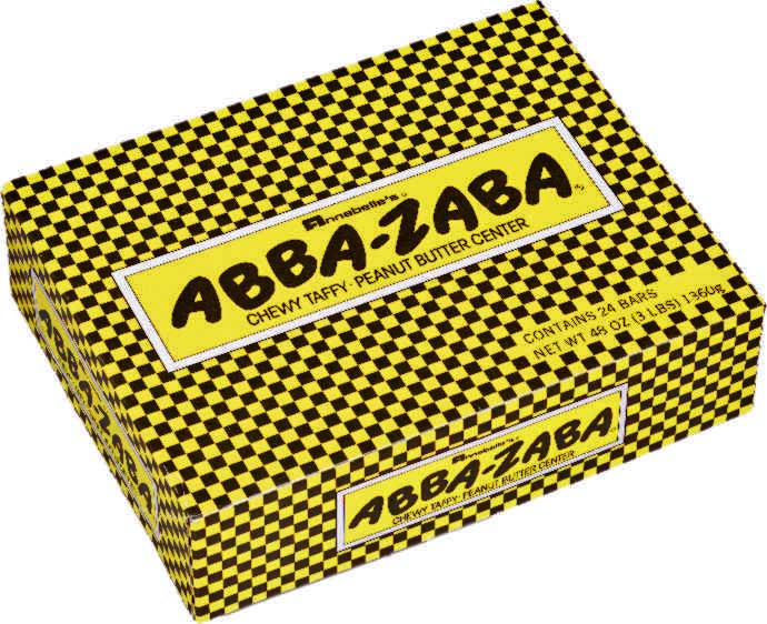 Annabelle Candy Co Candy Abba Zaba-2 oz.-24/Box-12/Case