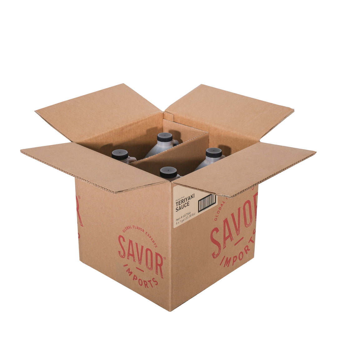 Savor Imports Gluten Free Teriyaki Sauce-1 Gallon-4/Case