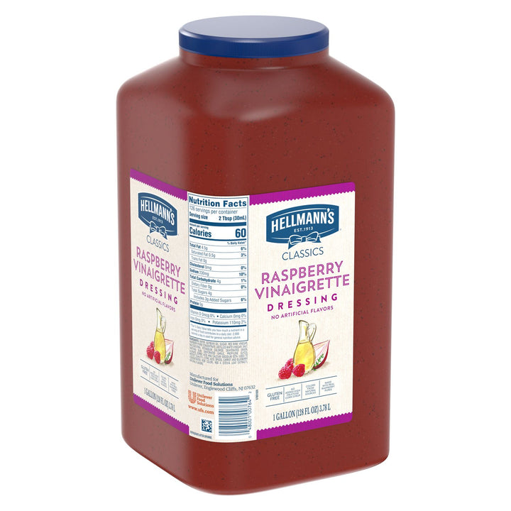 Hellmann's Raspberry Vinaigrette Dressing Bulk-1 Gallon-4/Case