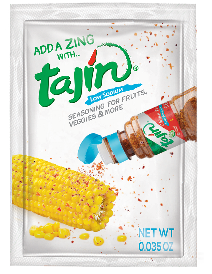 Tajin Low Sodium Fruit Seasoning Packet 1000/Case
