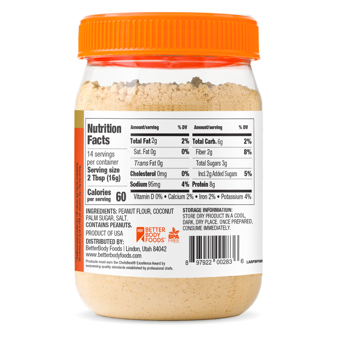 Pbfit Peanut Butter Powder-8 oz.-6/Case
