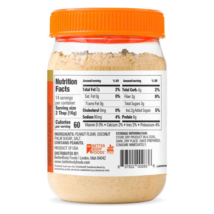 Pbfit Peanut Butter Powder-8 oz.-6/Case