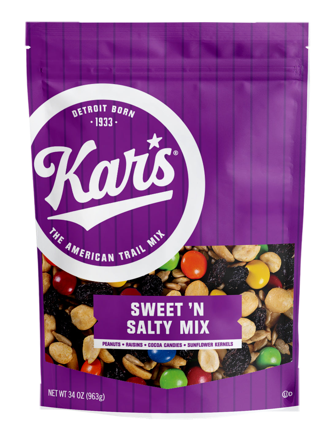 Kar's Nuts Sweet & Salty-34 oz.-6/Case