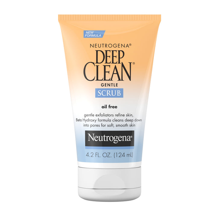 Neutrogena Deep Clean Gentle Scrub-4.2 fl oz.s-3/Box-4/Case