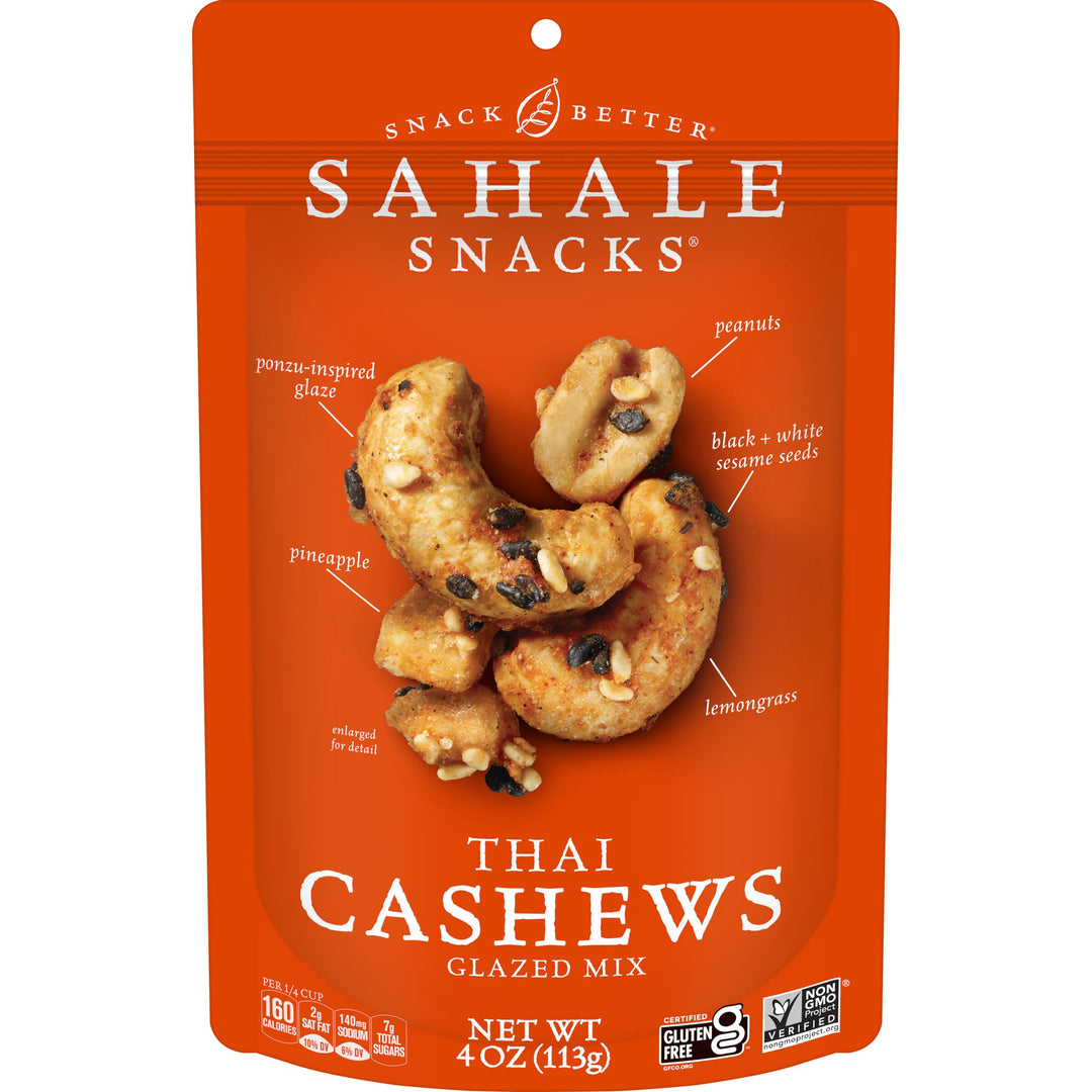 Sahale Glazed Thai Cashews Mix-4 oz.-6/Case