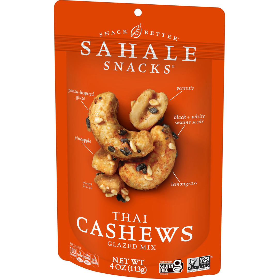 Sahale Glazed Thai Cashews Mix-4 oz.-6/Case