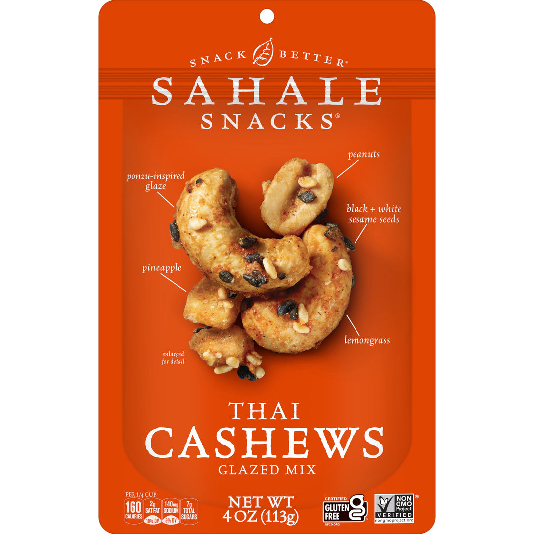 Sahale Glazed Thai Cashews Mix-4 oz.-6/Case