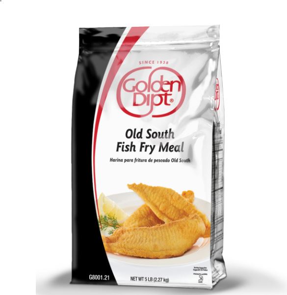 Golden Dipt Old South Fish Fry Meal-5 lb.- 6/Case