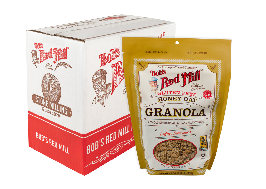 Bob's Red Mill Natural Foods Inc Gluten Free Honey Oat Granola-12 oz.-4/Case