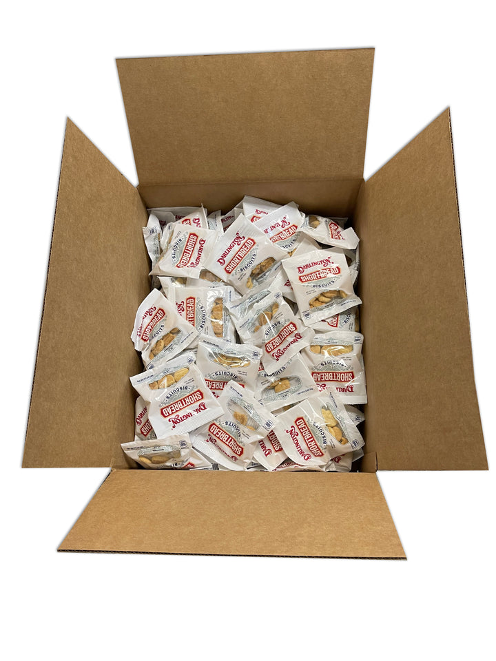 Darlington Shortbread Biscuit Bites Individually Wrapped-1 Count-108/Case