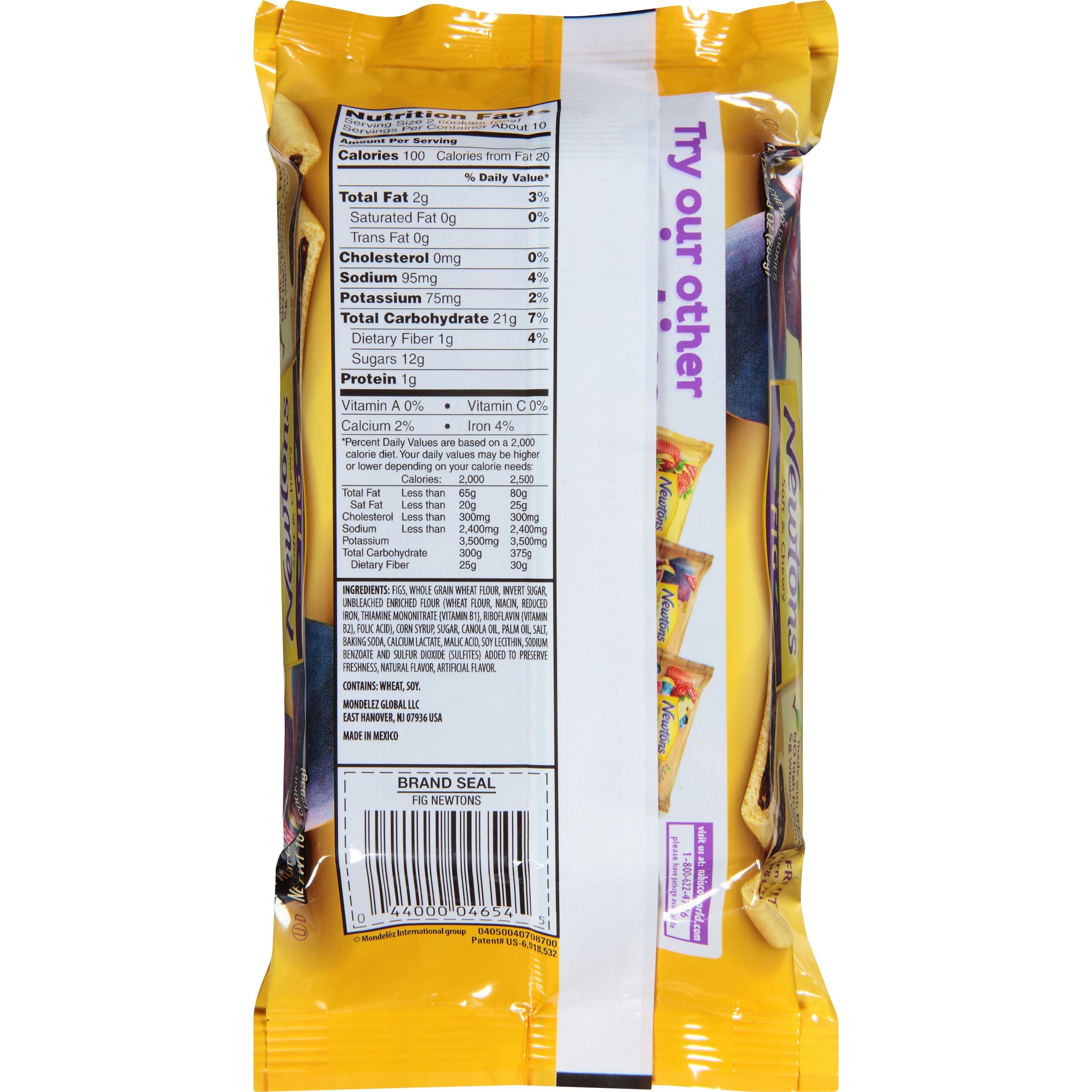 calories in 2 fig newtons