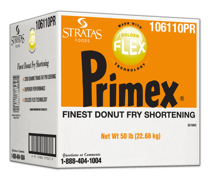 Primex Golden Flex Donut Fry Shortening-50 lb.-1/Case