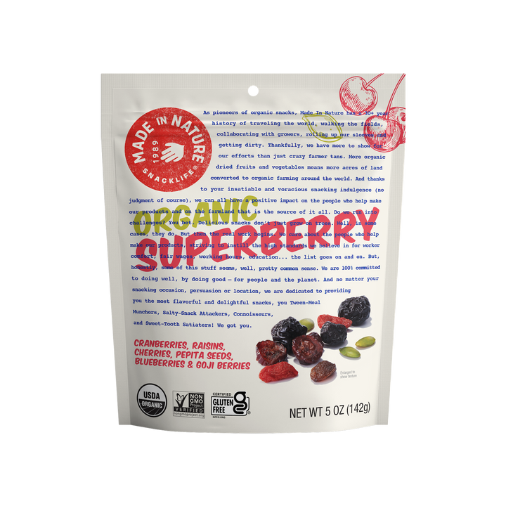 Made In Nature Dried Fruit Berry Fusion-4 oz.-6/Case