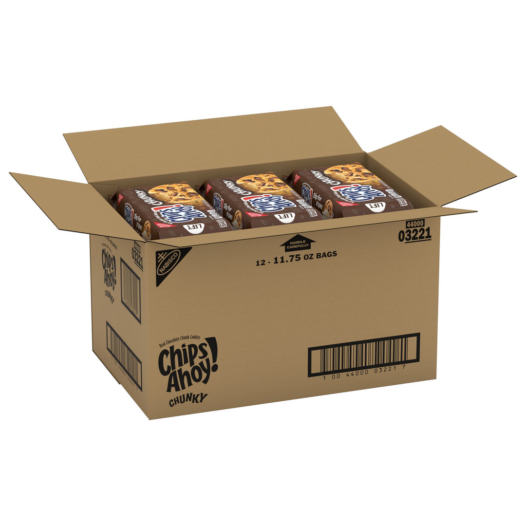 Chips Ahoy Chunky Chocolate Chip Cookies-11.75 oz.-12/Case
