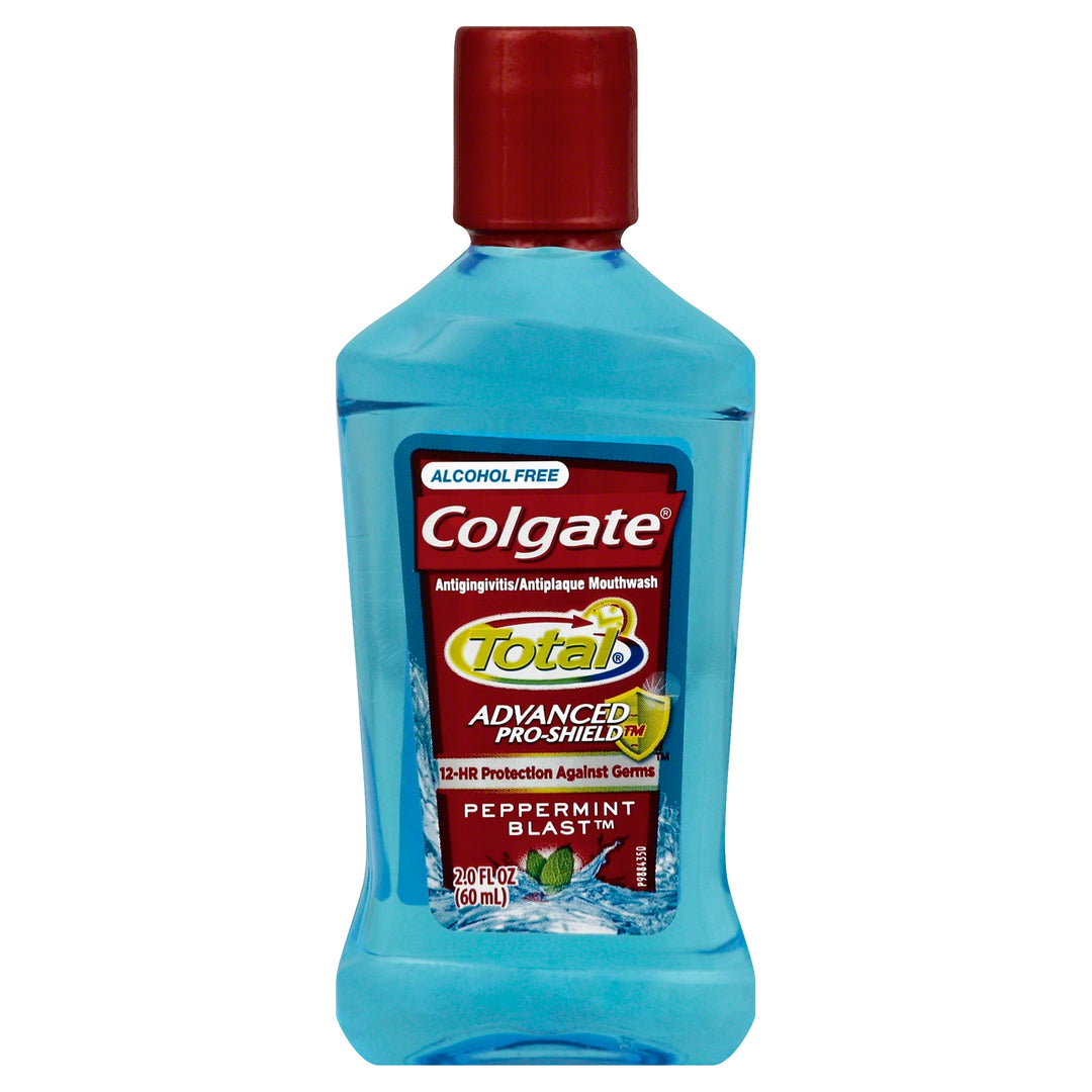 Colgate Total Advanced Pro-Shield Peppermint Blast Mouthwash-2 fl oz.s-24/Case