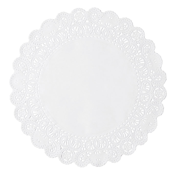 Brooklace Lace Doily White 6 Inch Round French-1000 Each-1/Case