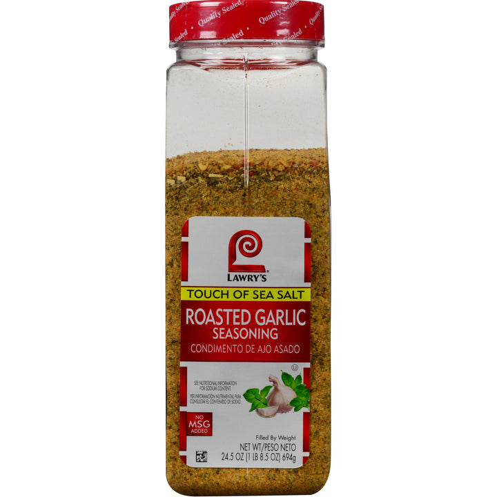 Lawry's Touch Of Salt Roasted Garlic Herb Seasoning-24.5 oz.-6/Case