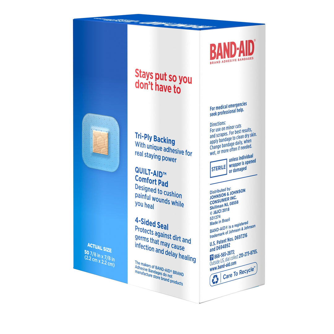 Band Aid Tru-Stay Clear Spots Bandages Box-50 Count-5/Box-4/Case