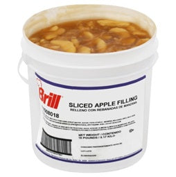 Brill Filling Sliced Apple Brill-18 lb.