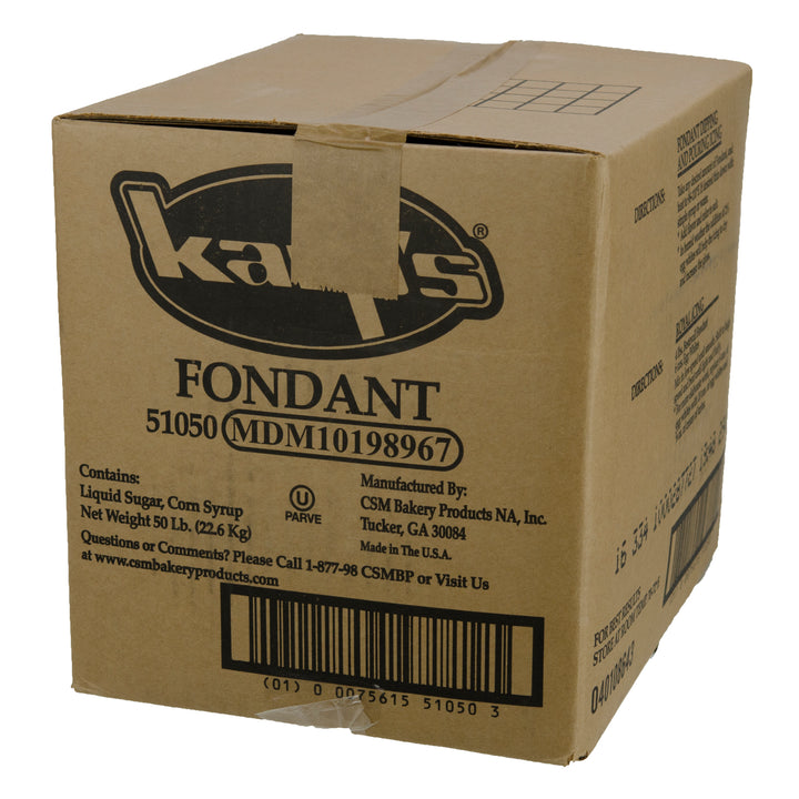 Henry And Henry Bakers Fondant Cube-50 lb.