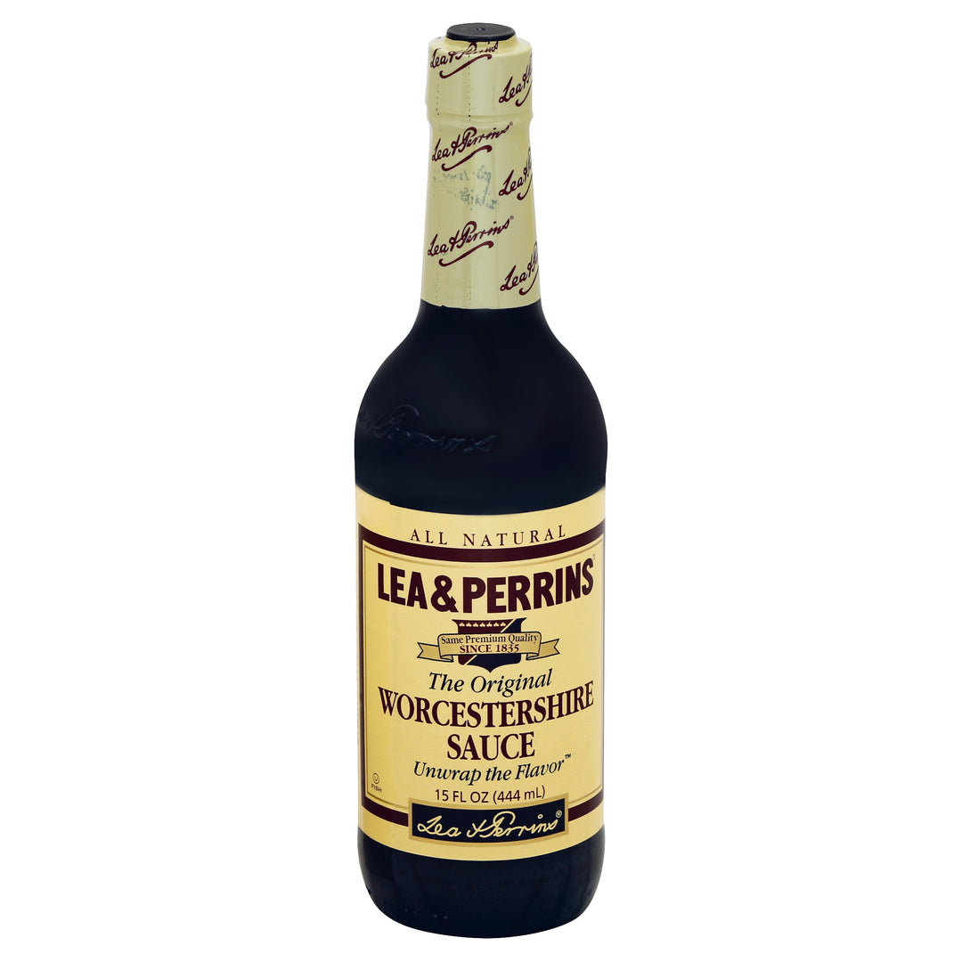 Lea & Perrins Worcestershire Sauce Bottle-15 fl oz.-12/Case