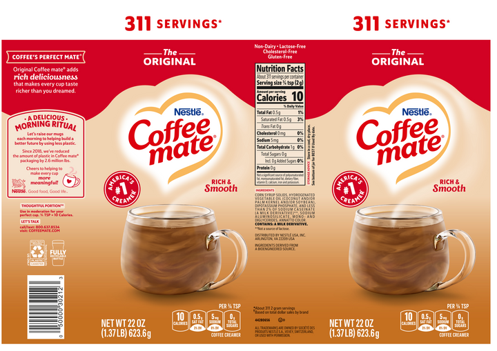 Coffee-Mate The Original Powder Creamer-22 oz.-12/Case