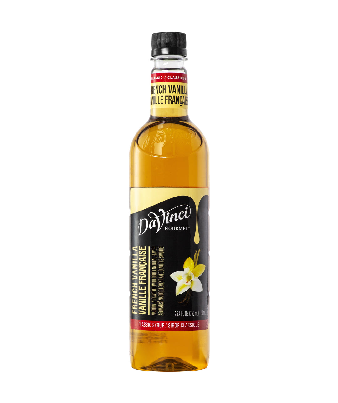 Davinci Gourmet Syrup French Vanilla Flavored-750 Milileter-4/Case