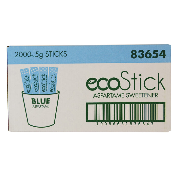 Ecostick Blue Sugar Substitute-0.5 Gram-2000/Case