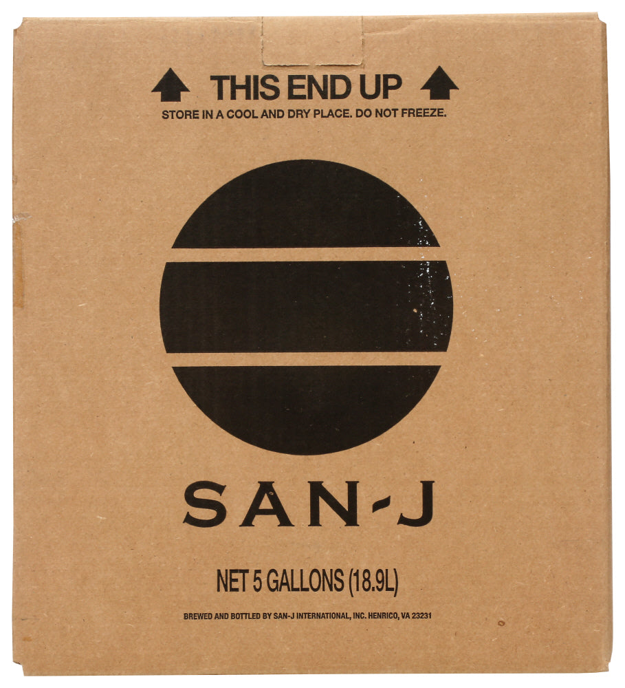 San-J International Organic Gluten Free Tamari Soy Sauce Drum-5 Gallon-1/Box-1/Case