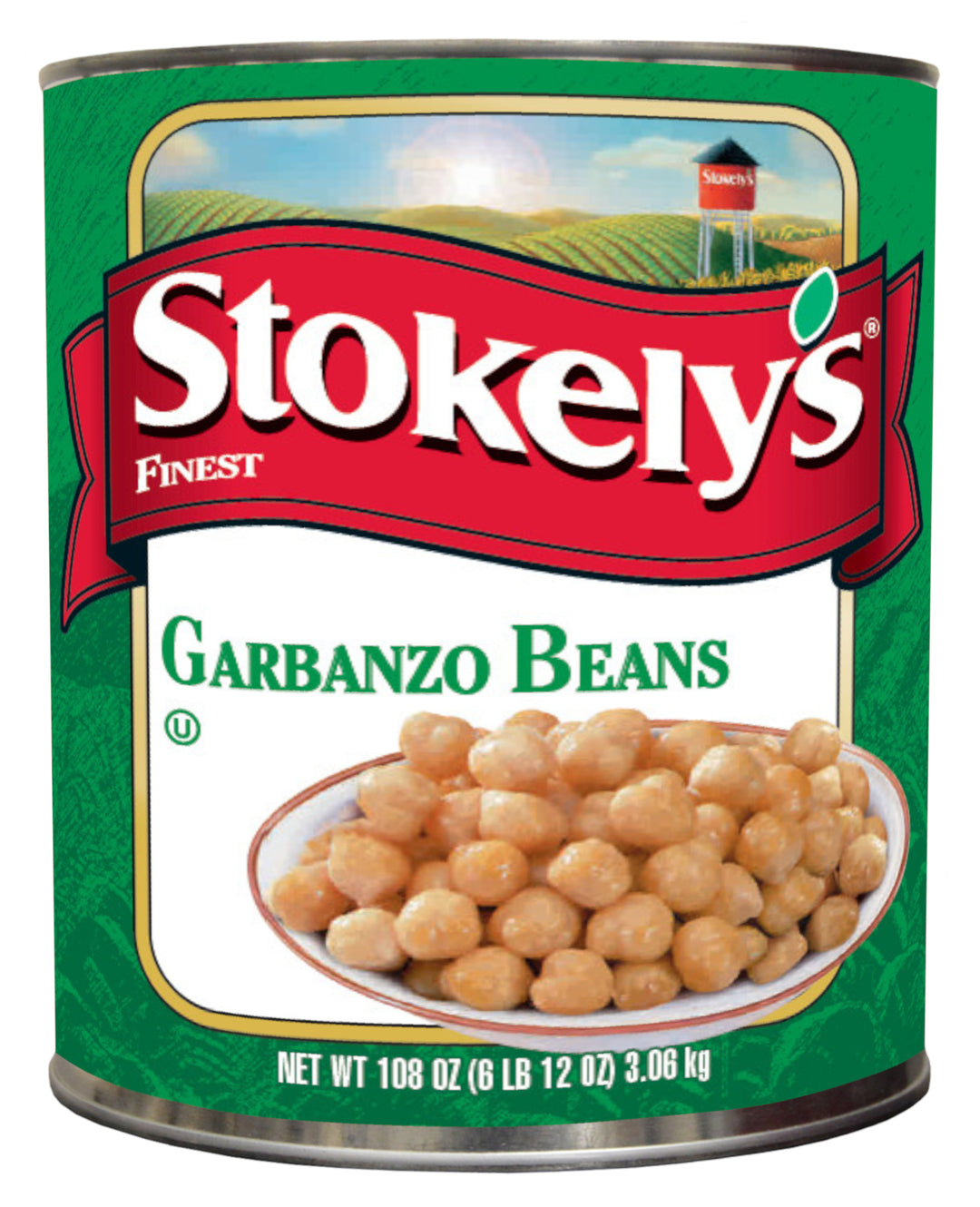 Stokely Stokely Garbanzo Beans-108 oz.-6/Case