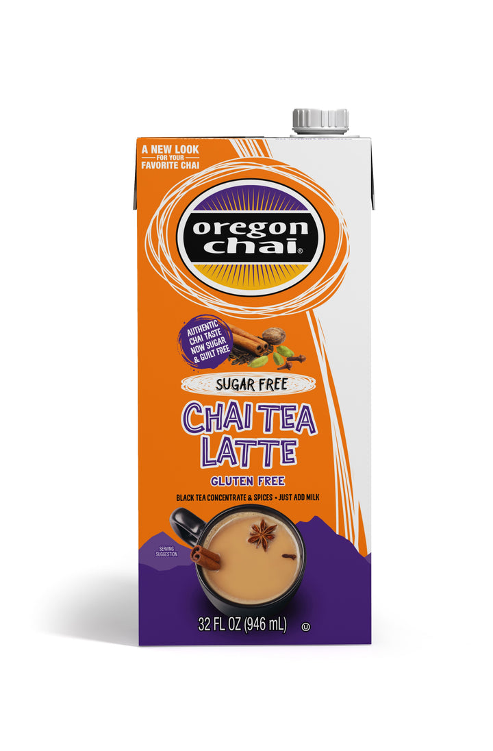 Oregon Chai Sugar Free The Original Chai Tea-32 fl oz.s-6/Case