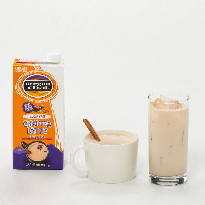 Oregon Chai Sugar Free The Original Chai Tea-32 fl oz.s-6/Case